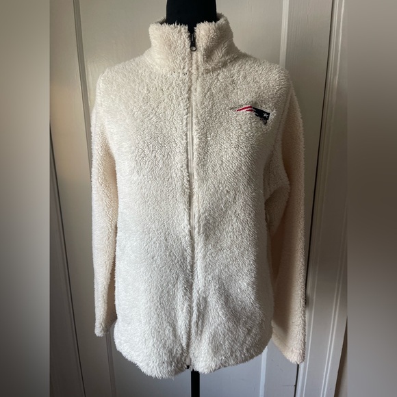 NFL Juniors Collection Jackets & Blazers - NFL Juniors Collection Women's Cream Fleece Jacket